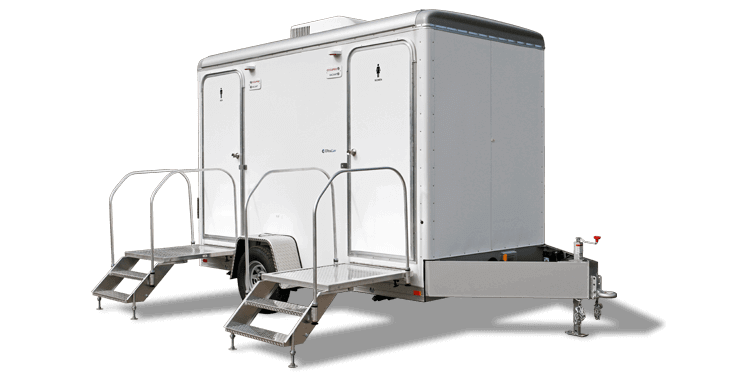 Luxury Restroom Trailer Rentals Taylor MI